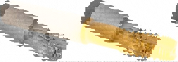 1/4-18 NPT, 15&deg; Helix, 3 Flutes, TiN Finish, Cobalt, Spiral Flute Pipe Tap