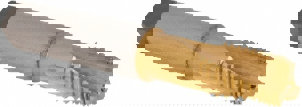 3/8-18 NPT, 15&deg; Helix, 3 Flutes, Modified Bottoming Chamfer, TiN Finish, Cobalt, Spiral Flute Pipe Tap