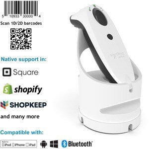 SOCKETSCAN S740 2D BARCODE SCANNER WHITE