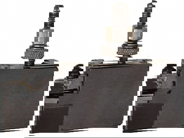 Lathe Tool Post Holder: Series CXA, Number 12, Turning Holder for Carbide Triangular Inserts