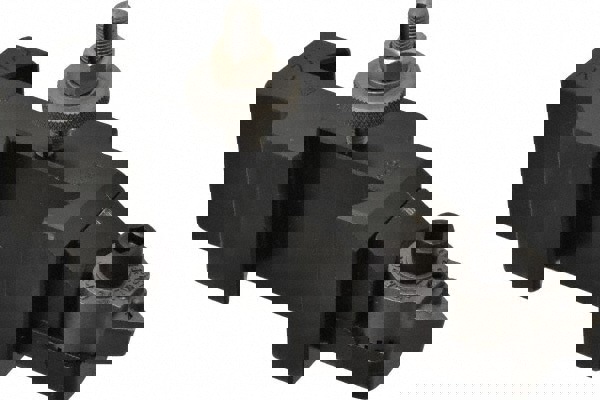 Lathe Tool Post Holder: Series CXA, Number 22, Turning & Boring Holder for Carbide Triangular Inserts