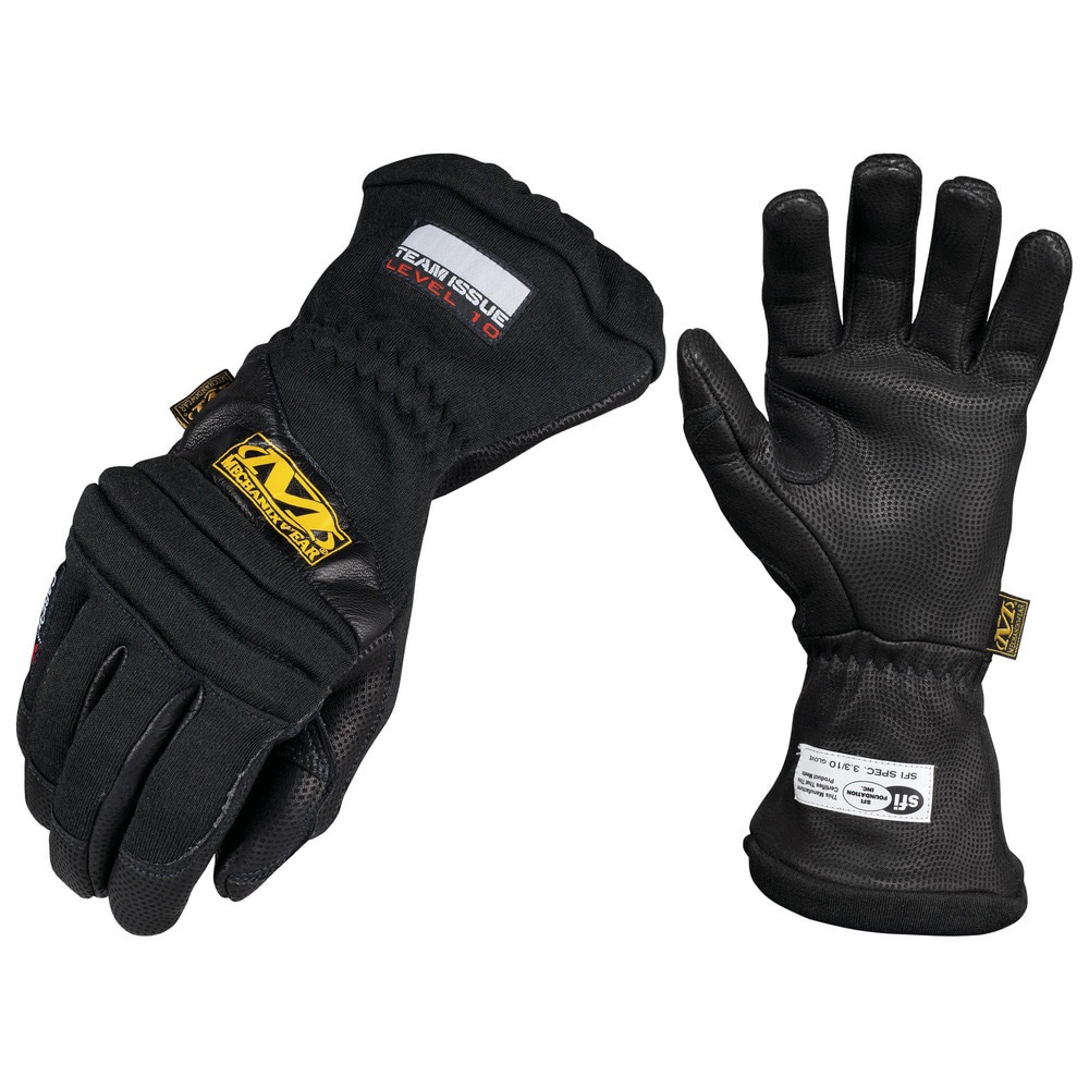 Work & General Purpose Gloves; Glove Type: Flame Resistant ; Application: Track Rescue; Fueling Operations ; Lining Material: Leather ; Back Material: Leather ; Cuff Material: Leather ; Cuff Style: Hook & Loop