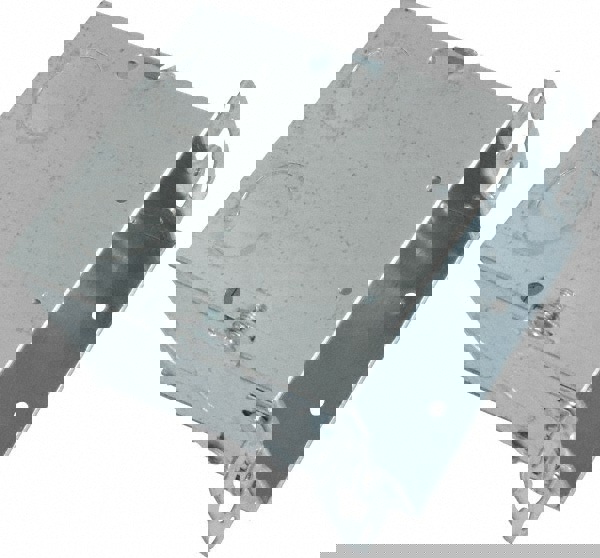 Electrical Switch Box: Steel, Rectangle, 3