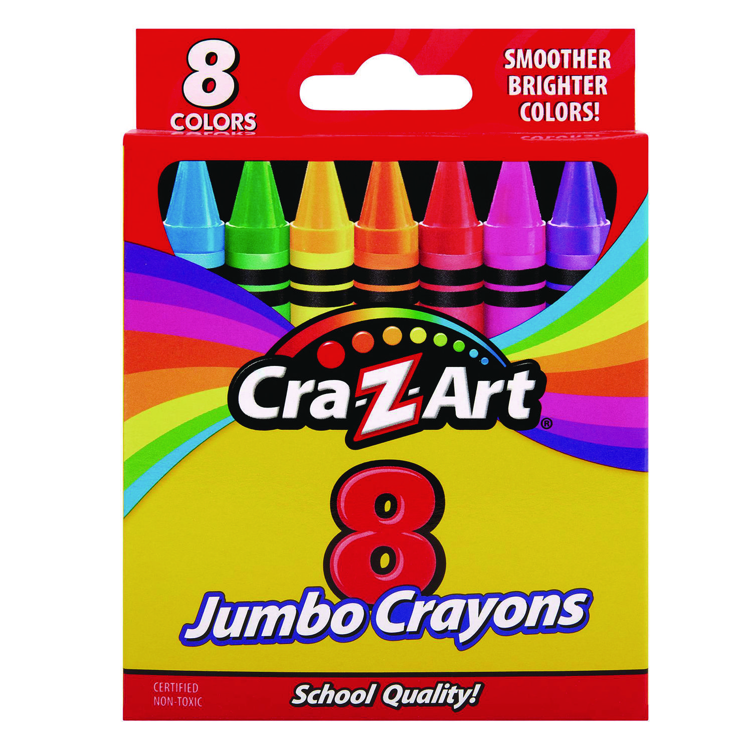 CRAYON,JUMBO,WSH,8/PK,AST