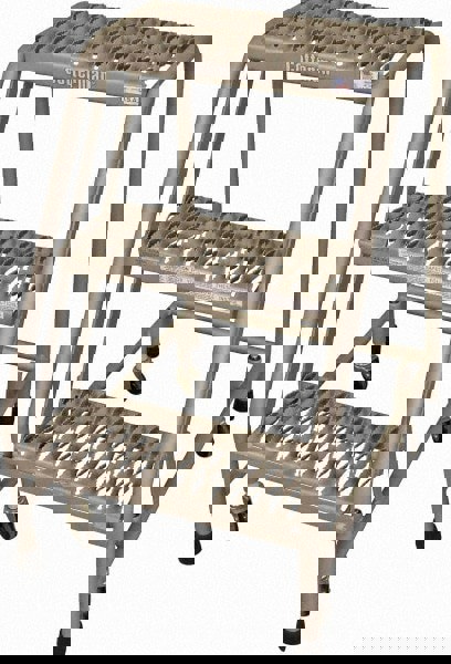 Steel Rolling Ladder: 3 Step