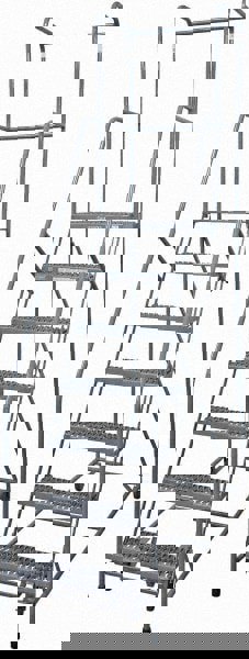 Steel Rolling Ladder: 7 Step