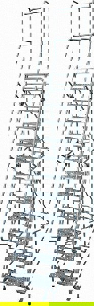 Steel Rolling Ladder: 12 Step