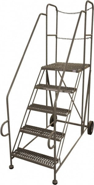 5-Step Steel Platform: 800 lb Capacity, 24