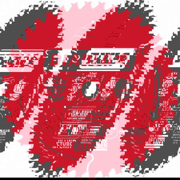 Wet & Dry Cut Saw Blade: 6-1/2