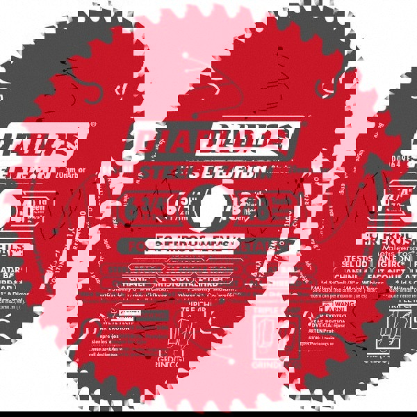 Wet & Dry Cut Saw Blade: 6-3/4