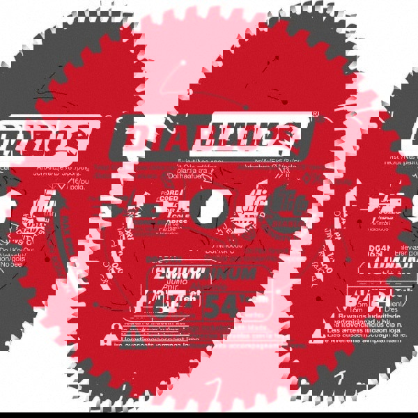 Wet & Dry Cut Saw Blade: 6-1/2