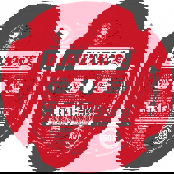 Wet & Dry Cut Saw Blade: 7-1/4