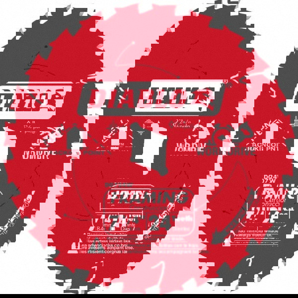 Wet & Dry Cut Saw Blade: 7-1/4