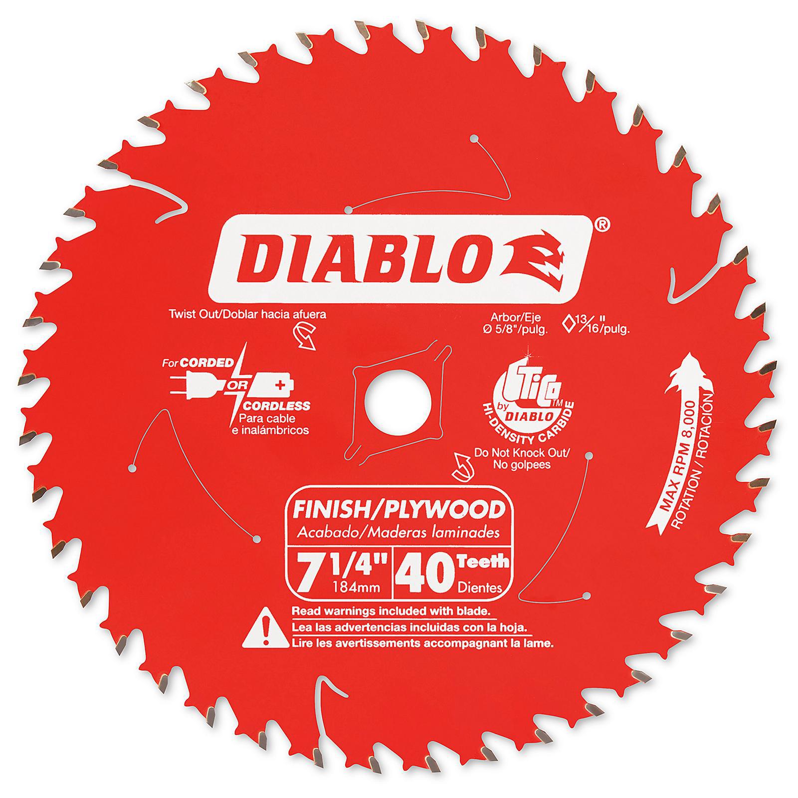 Wet & Dry Cut Saw Blade: 7-1/4