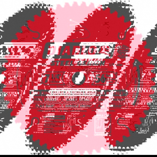 Wet & Dry Cut Saw Blade: 7-1/4