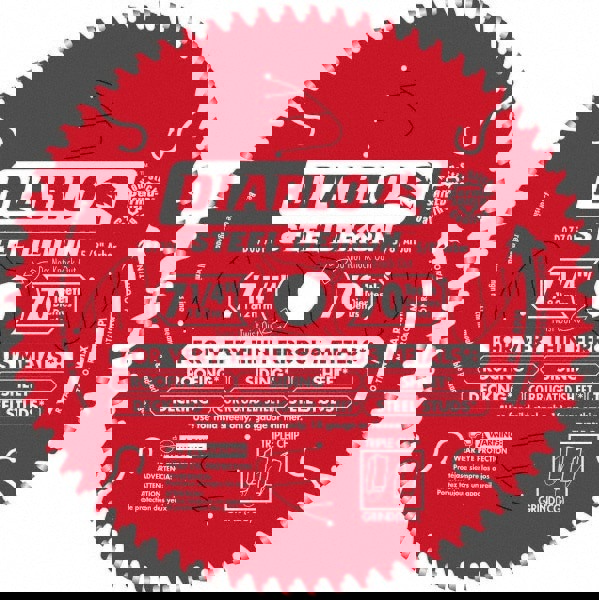 Wet & Dry Cut Saw Blade: 7-1/4