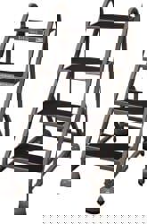 Steel Rolling Ladder: 4 Step