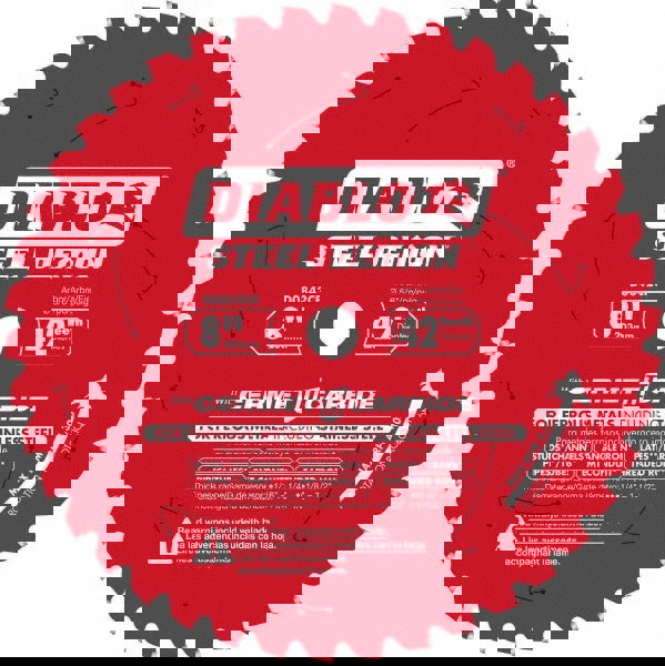 Wet & Dry Cut Saw Blade: 8