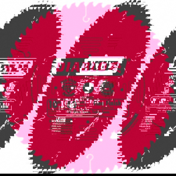 Wet & Dry Cut Saw Blade: 10