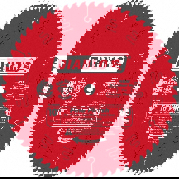 Wet & Dry Cut Saw Blade: 10