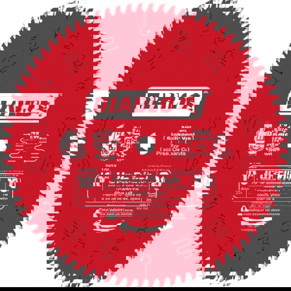 Wet & Dry Cut Saw Blade: 10