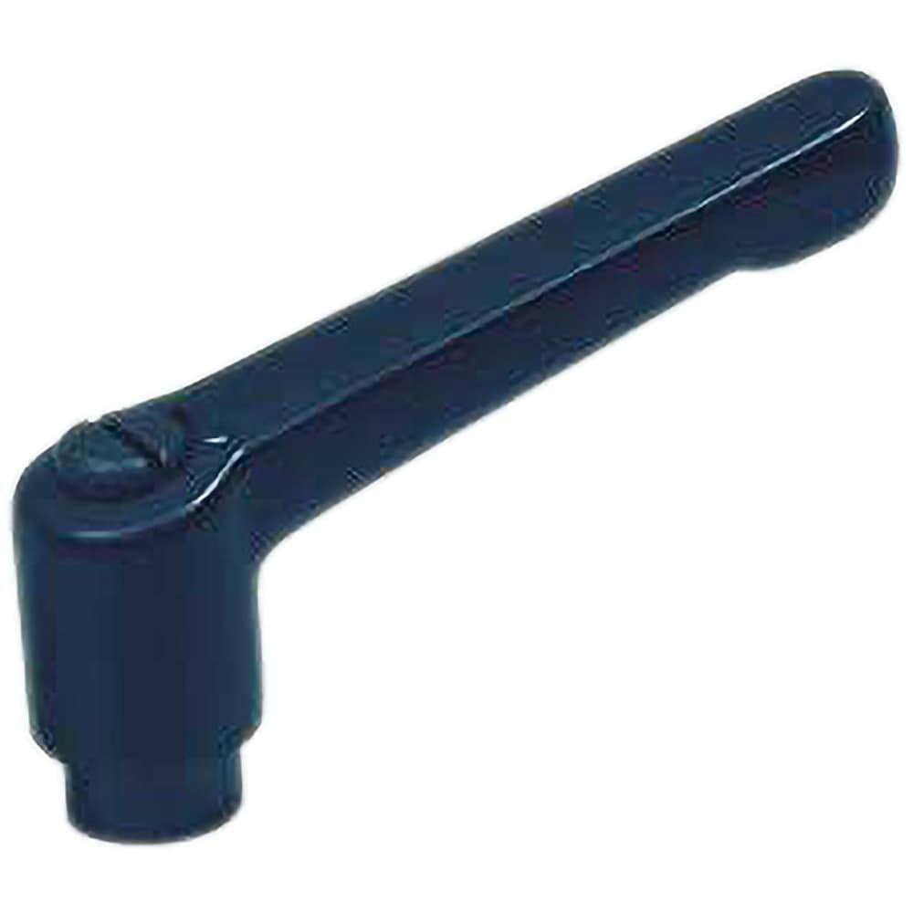 B-Threaded Adjustable Clamping Handle: 1/4-20 Thread, 25/32