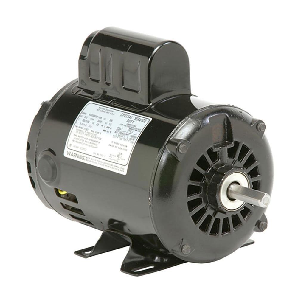 Single Phase Permanent Split Capacitor (PSC) AC Motor: ODP Enclosure