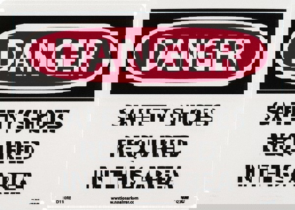 Accident Prevention Sign: Rectangle, 