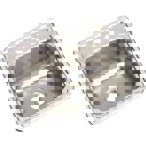 15X15 2H SS BAR SINK