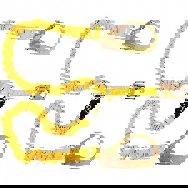 6.00 Ft. Long, 350 Lb. Capacity, Polyester Webbing Shock Absorbing Lanyard