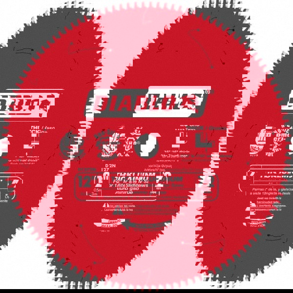 Wet & Dry Cut Saw Blade: 12