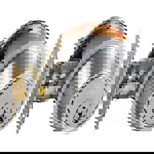 Deadbolts; Deadbolt Type: Thumb Turn, Inside Only ; Lock Type: Single Cylinder ; Finish: Satin Chrome ; Hand Orientation: Non-Handed ; Lockset Grade: Grade 1