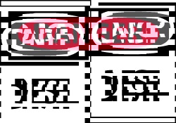 Hazardous Material Label: 