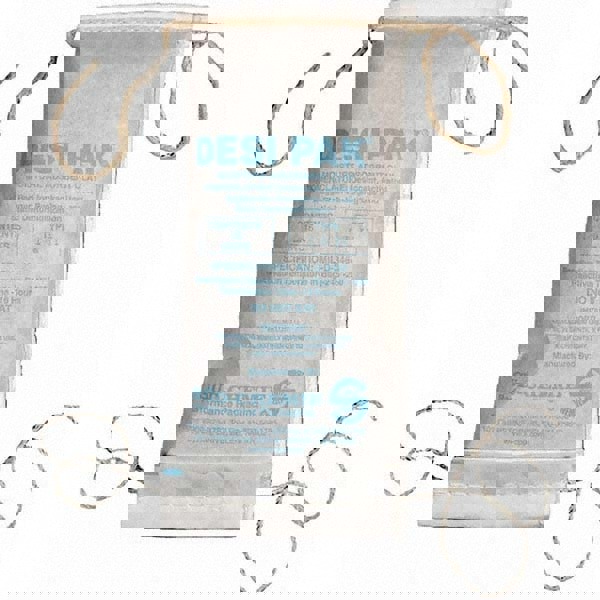 Desiccant Packets; Material: Clay ; Packet Size: 16 oz ; Container Type: Drum ; Area Protected: 13.33 ; Number of Packs per Container: 150 ; UNSPSC Code: 41123003