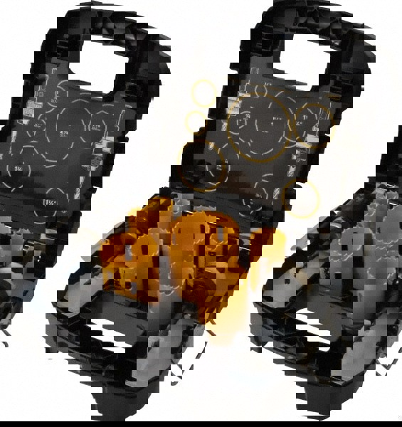 Plumber's's Hole Saw Kit: 9 Pc, 3/4 to 2-1/4