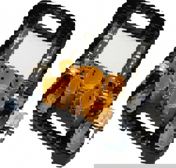 Electrician's Hole Saw Kit: 9 Pc, 7/8 to 2-1/2