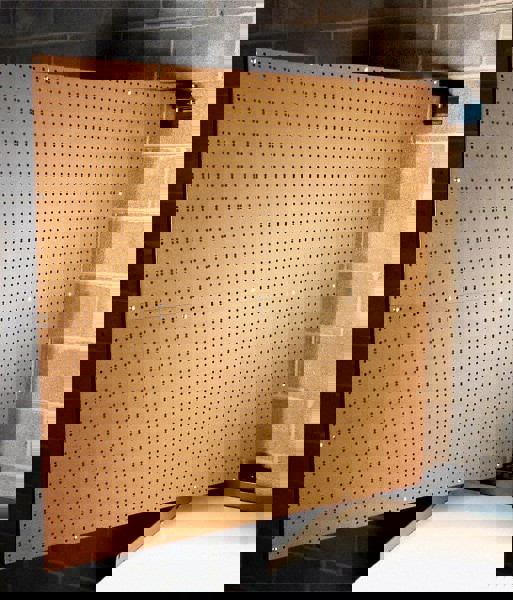 Pegboard Swing Panel Storage System: 48 x 48