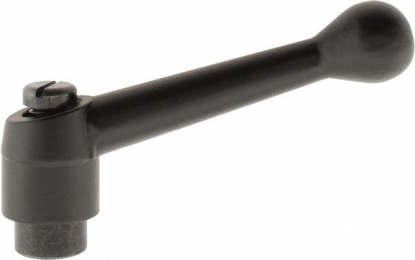 A-Tapped Adjustable Clamping Handle: 5/16-18 Thread, 17/32