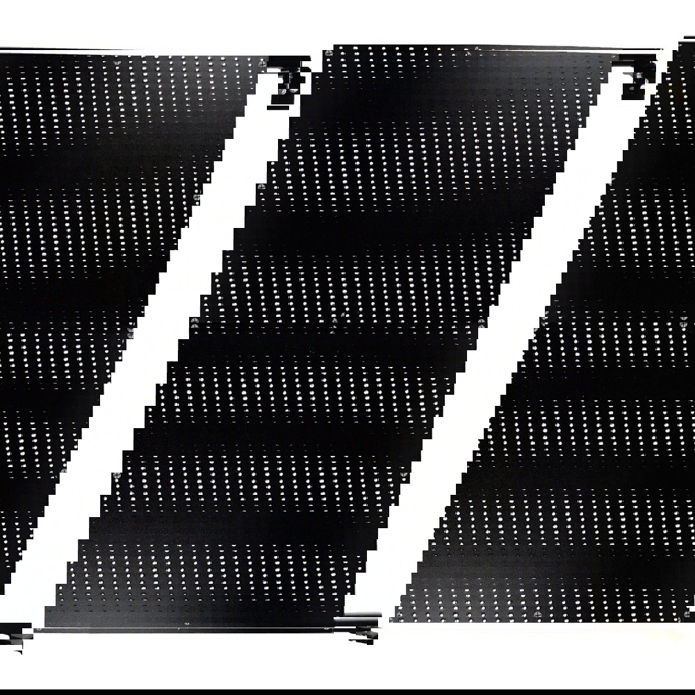 Pegboard Swing Panel Storage System: 48 x 48