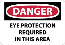 Accident Prevention Sign: Rectangle, 