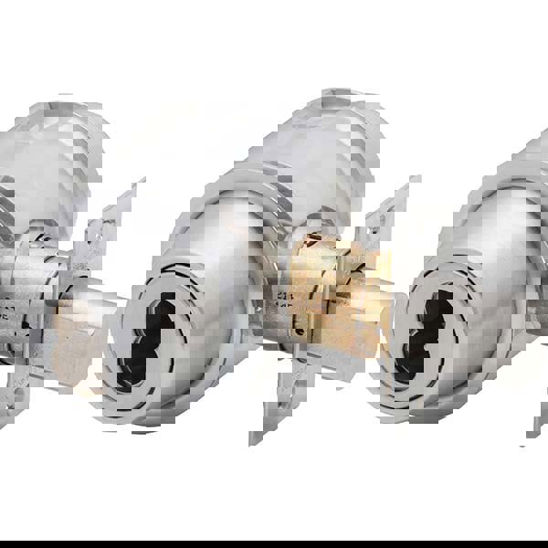 Deadbolts; Deadbolt Type: Thumb Turn, Inside Only ; Lock Type: Single Cylinder ; Finish: Satin Chrome ; Hand Orientation: Non-Handed ; Lockset Grade: Grade 1