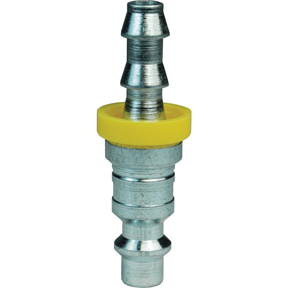 Pneumatic Hose Fittings & Couplings; Fitting Type: Plug ; Type: Plug ; Interchange Type: Industrial ; Thread Type: Push-Lok Hose Barb ; Material: Steel ; Thread Standard: Non-Threaded