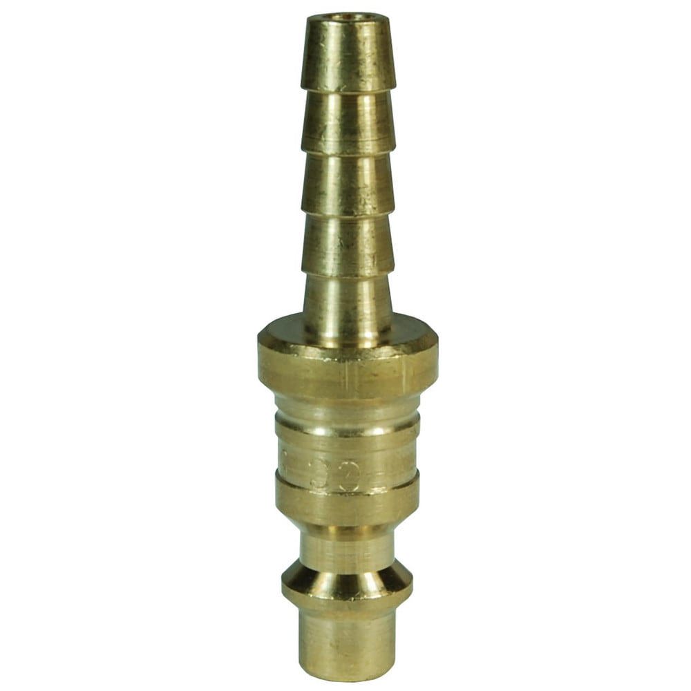 Pneumatic Hose Fittings & Couplings; Fitting Type: Plug ; Type: Plug ; Interchange Type: Industrial ; Thread Type: Hose Barb ; Material: Brass ; Thread Standard: Non-Threaded