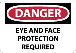 Accident Prevention Sign: Rectangle, 