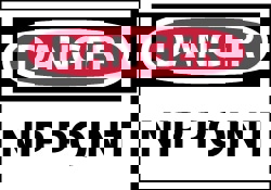 Accident Prevention Label: 