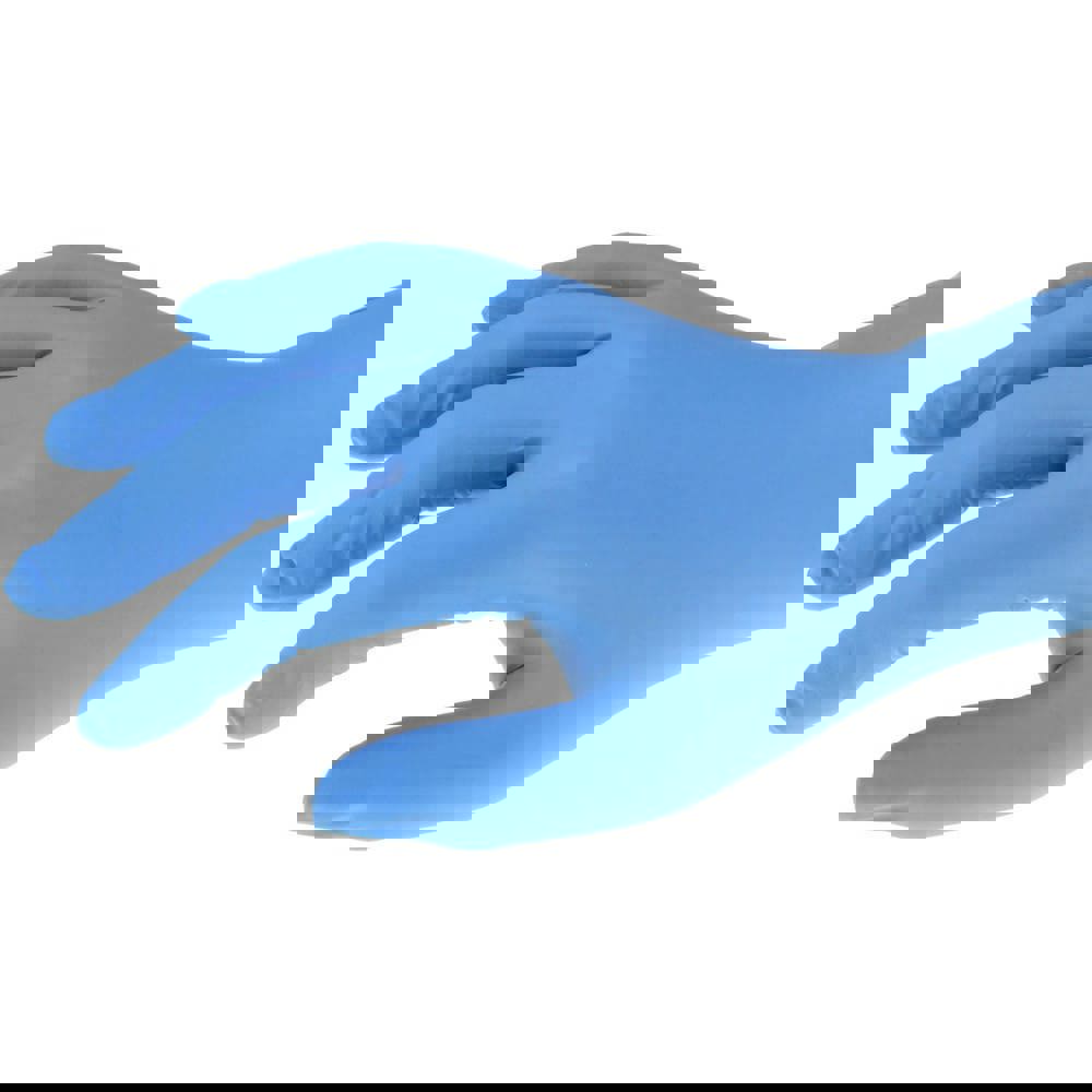 Disposable Glove: Size Medium, 5.0 mil, Nitrile, General Purpose Grade, Powder-Free