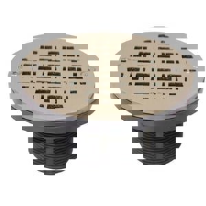 4-1/4 x 2 in. PVC Spud with Strainer in