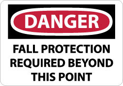 Accident Prevention Sign: Rectangle, 