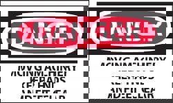 Accident Prevention Label: 