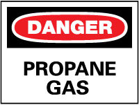 Chemical & Hazardous Material Sign: Rectangle, 